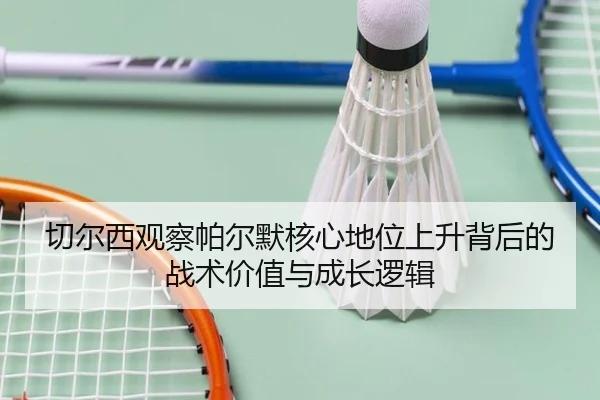 切尔西观察帕尔默核心地位上升背后的战术价值与成长逻辑